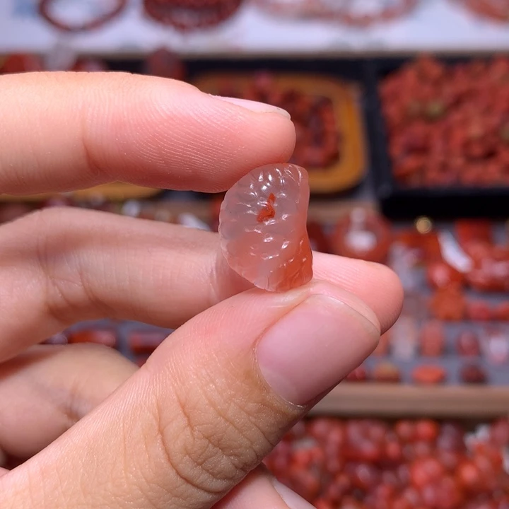 未镶嵌南红南红玛瑙橘子瓣