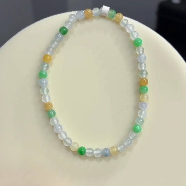 未镶嵌手链翡翠冰胶多宝卡3.9