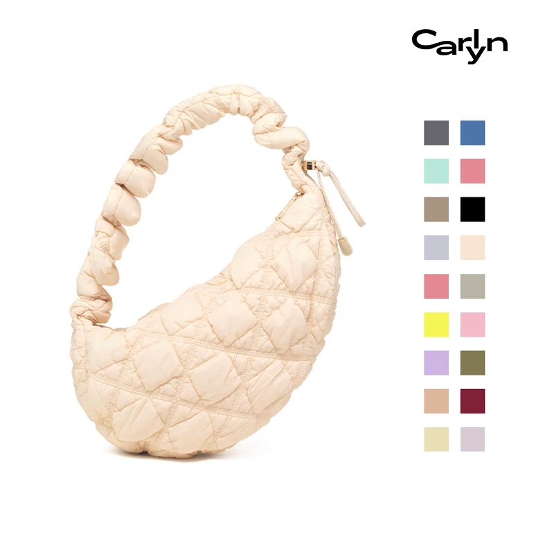 【虞书欣同款】Carlyn COZY M中号韩国饺子马鞍包手提包单肩斜挎包
