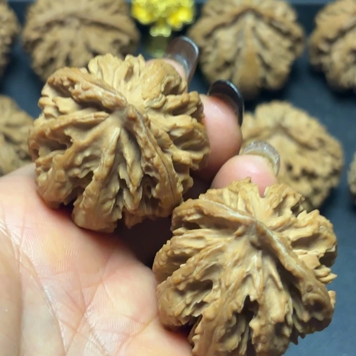 踏***雪吊坠文玩核桃秦岭灯笼21