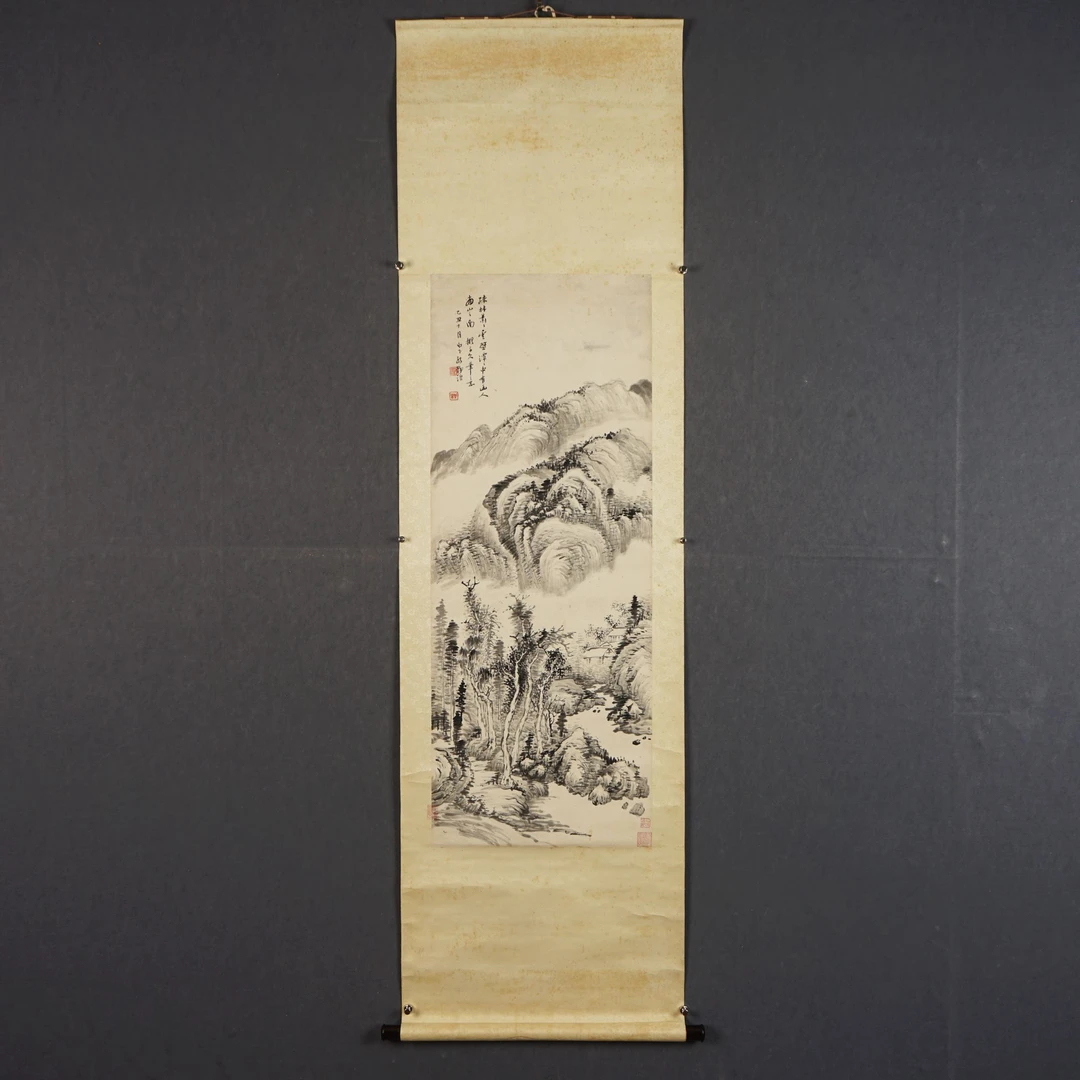 2330 孙静诒 近现代 山居图