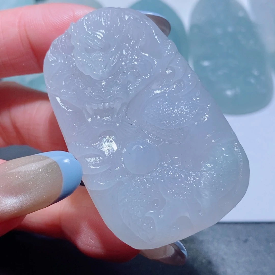 定制翡翠未镶嵌定制毛货翡翠挂件