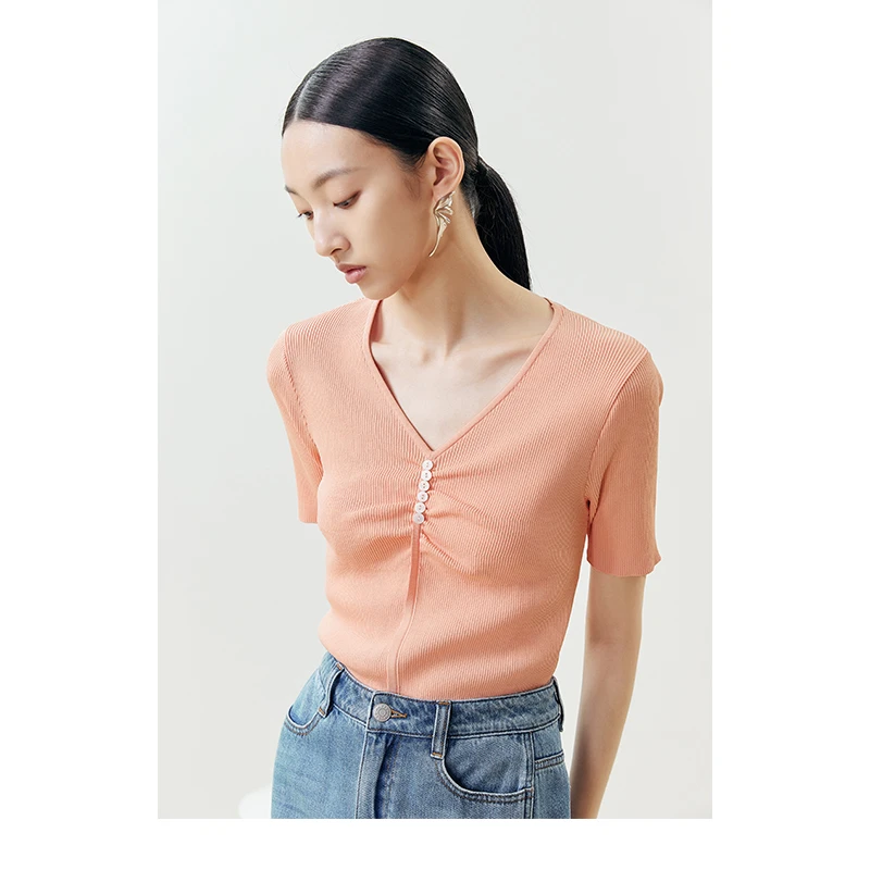 【丽公主专属】NEELLY纳俪商场同款毛针织衫N22042A01034