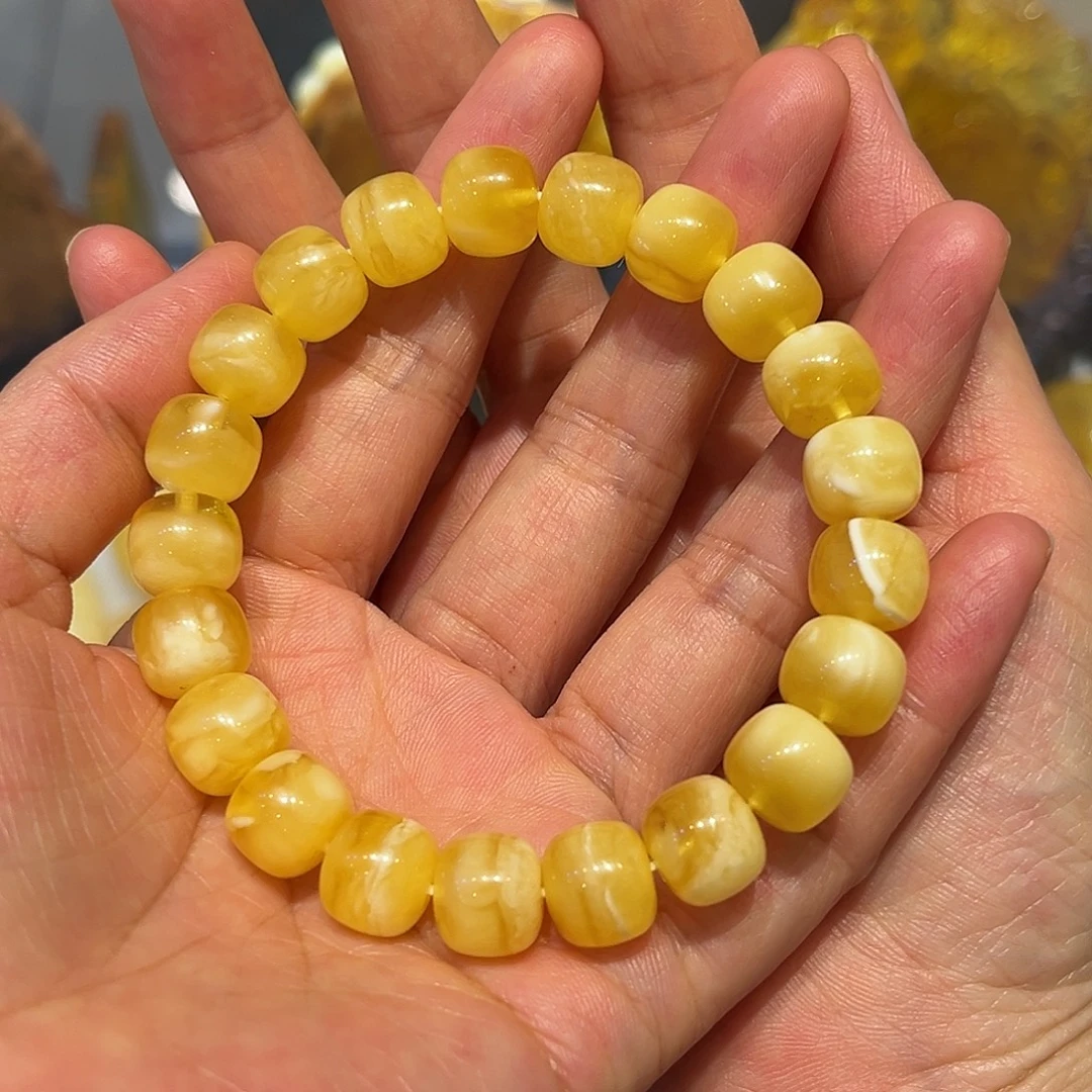 手链琥珀未镶嵌手串