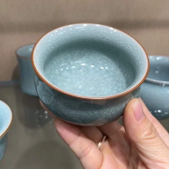 瓷片大宋名窑汝瓷茶具