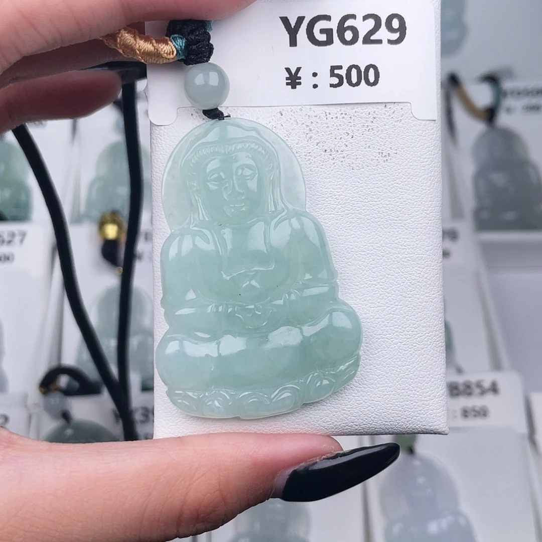 翡翠未镶嵌颈饰YG629