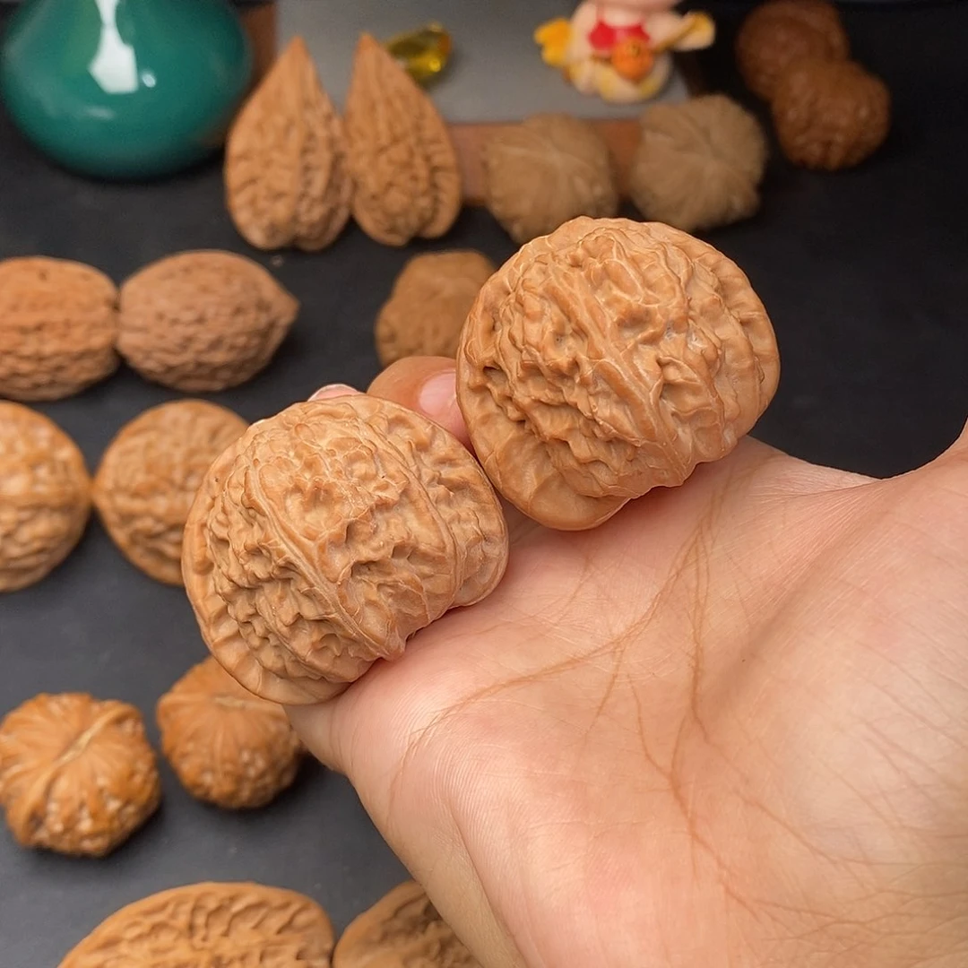 把件文玩核桃可*球白全品43