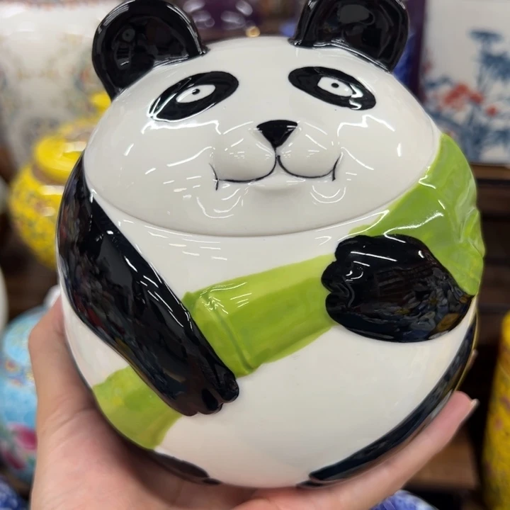 高端陶瓷茶叶密封罐