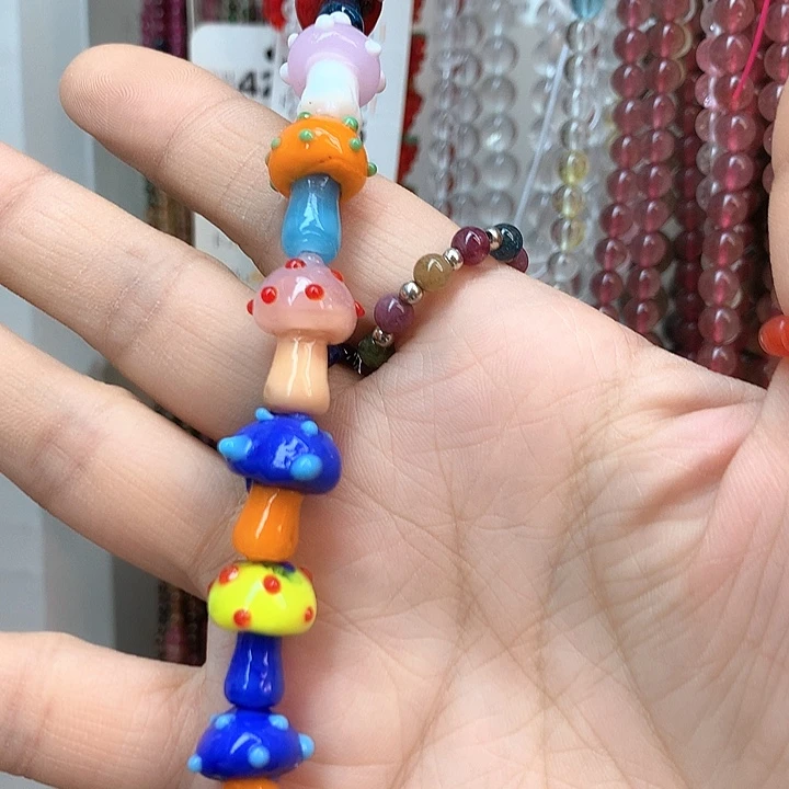 玛瑙/玉髓手串未镶嵌发4颗