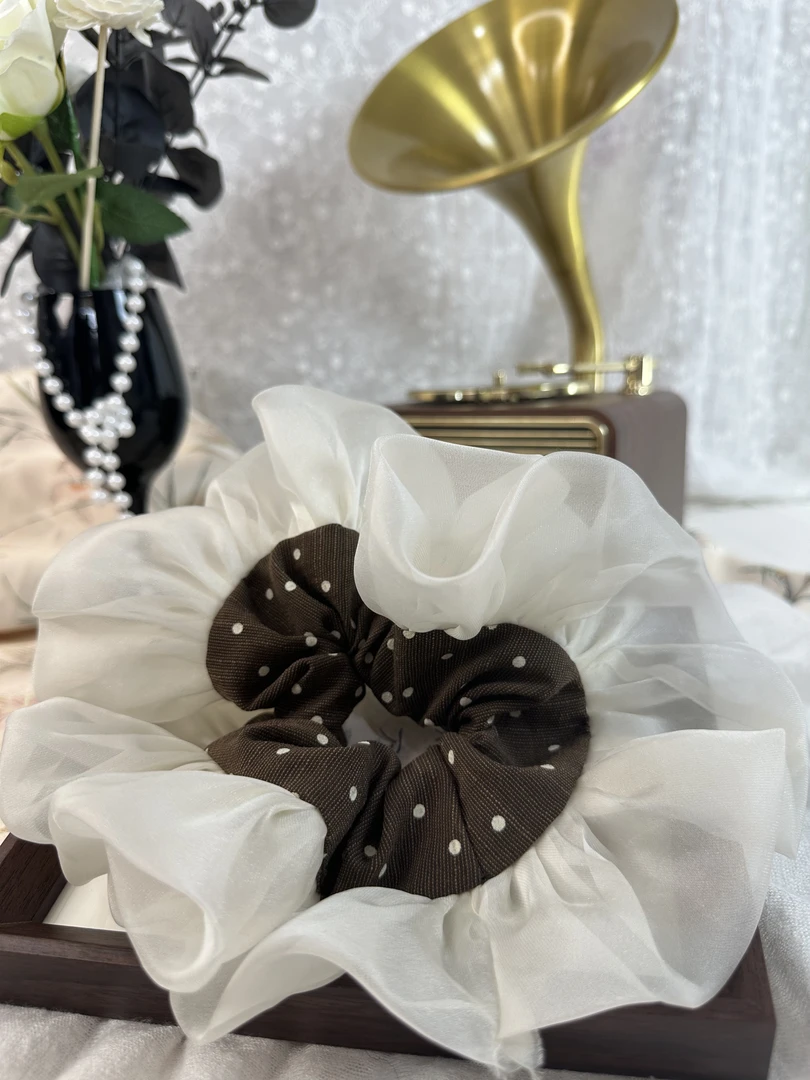 女日韩原创设计甜美风发圈发绳头绳温柔轻奢休闲风气质时尚优雅