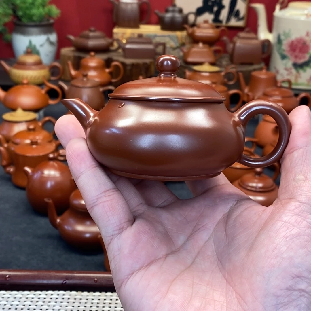 茶壶紫砂Z*y潮州手拉壶