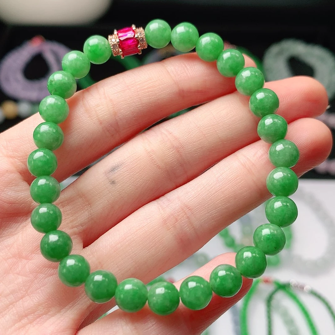 翡翠未镶嵌手链翡翠