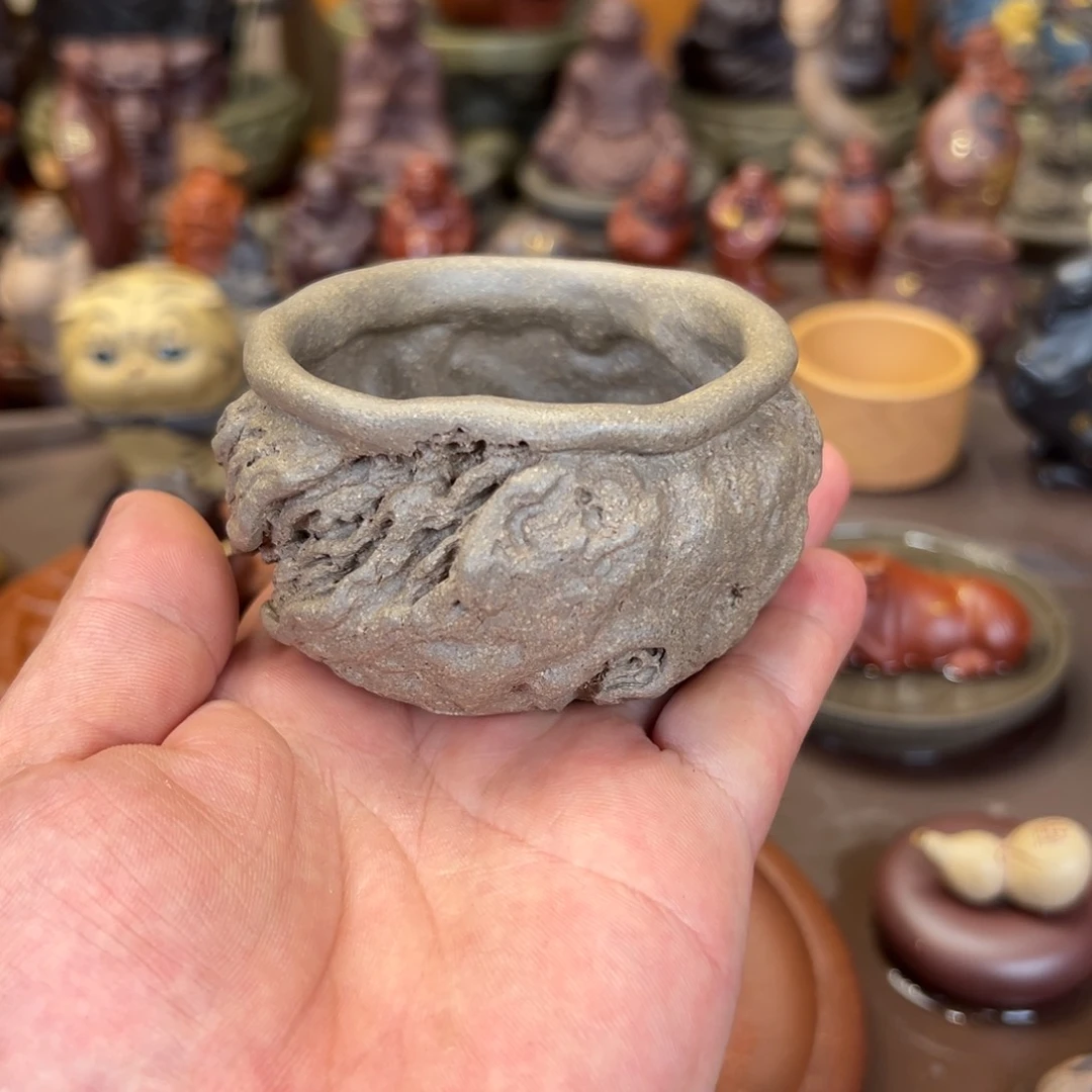 紫砂茶宠紫砂全手主人杯