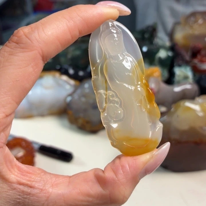 未镶嵌吊坠(不含链)玛瑙/玉髓