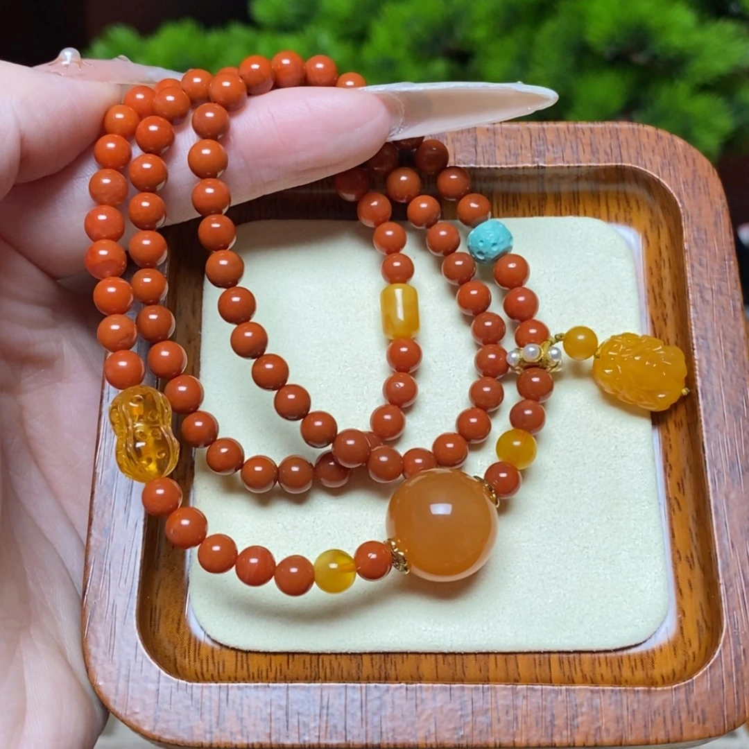 【闪购商品】手链蜜蜡未镶嵌手串