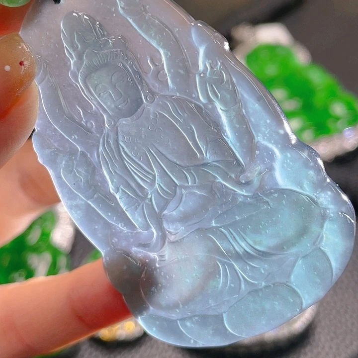 翡翠颈饰未镶嵌38，