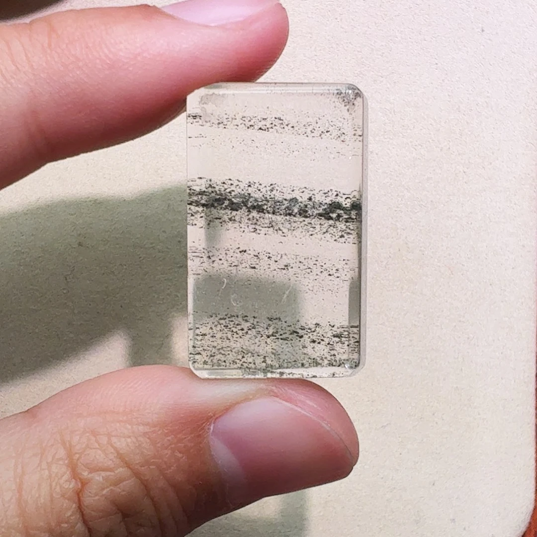 未镶嵌水晶颈饰打孔定制不退换绿幽灵