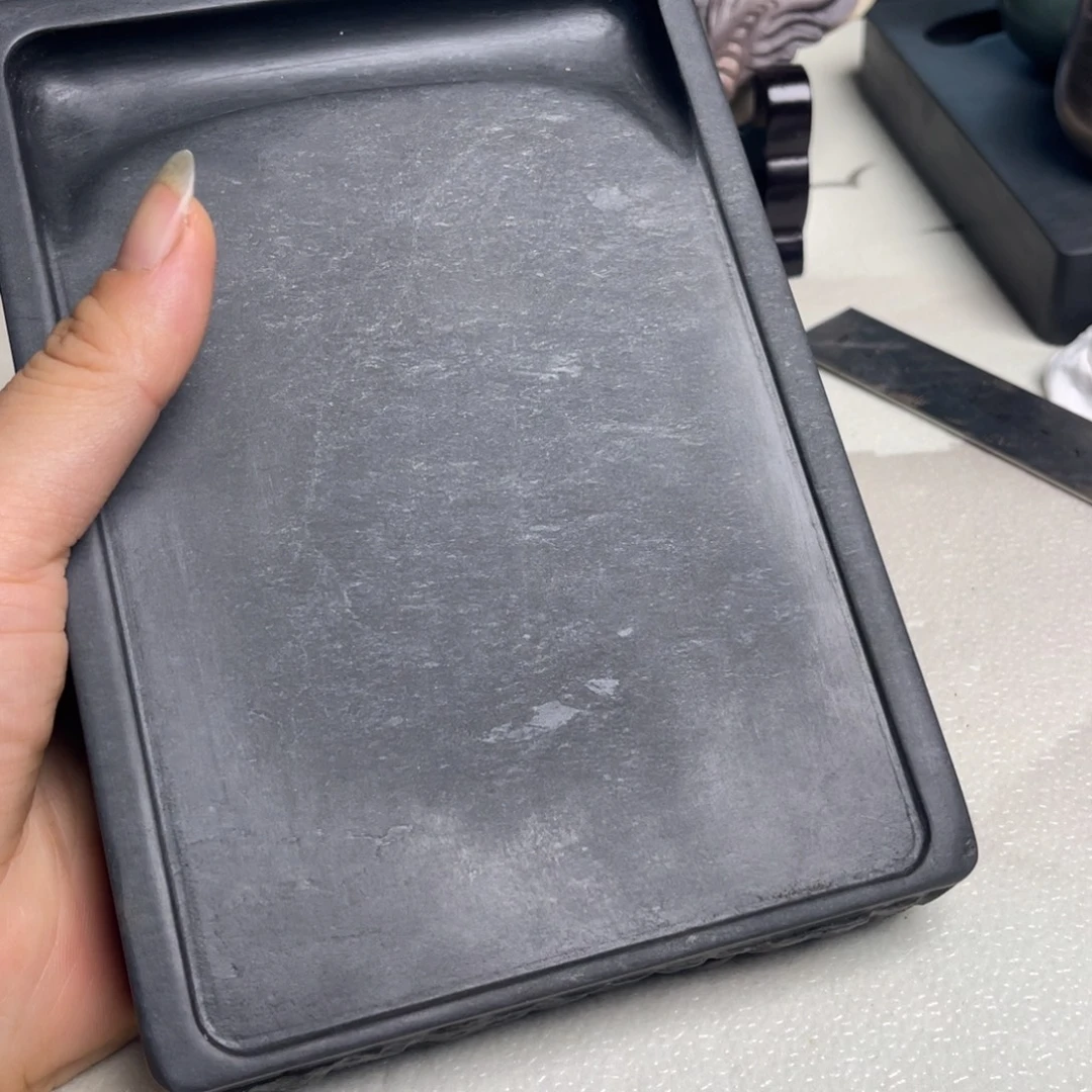 苏***面易砚老坑塔山青砚台