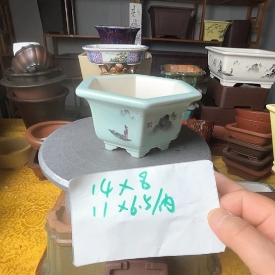 紫砂花瓶紫砂花盆