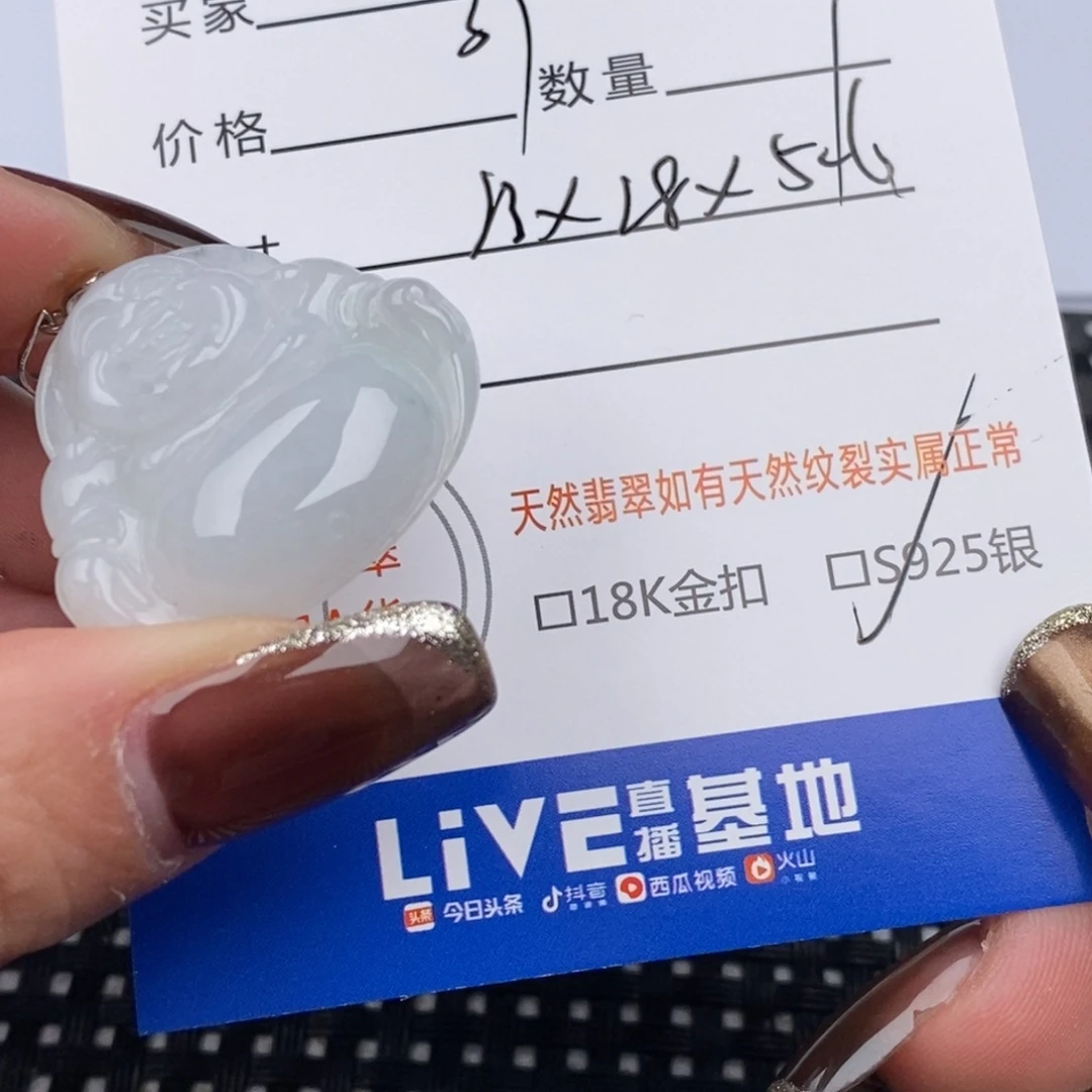 翡翠银S925镶嵌颈饰