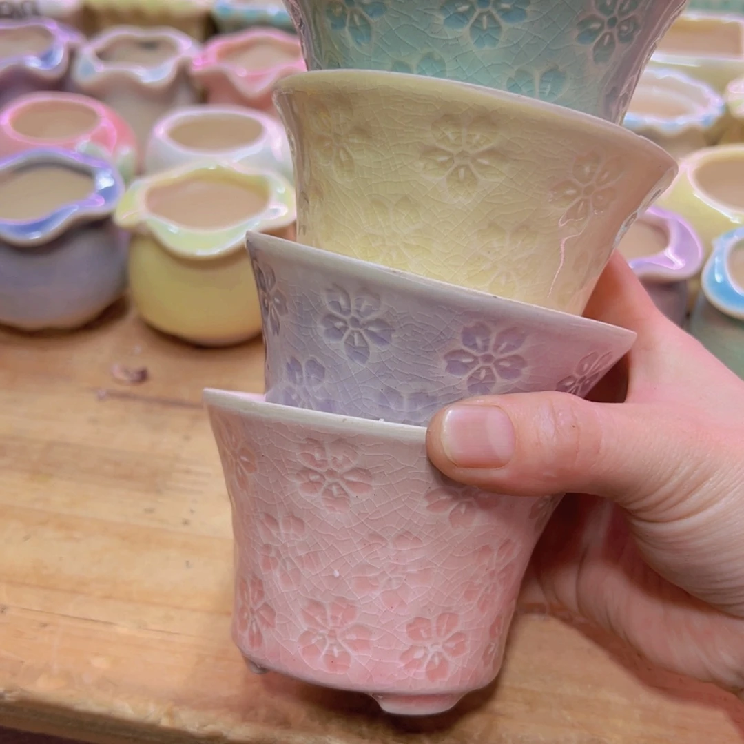 陶瓷花盆当场凑满12包邮