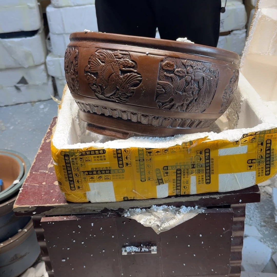 紫砂花盆口径30.15口径