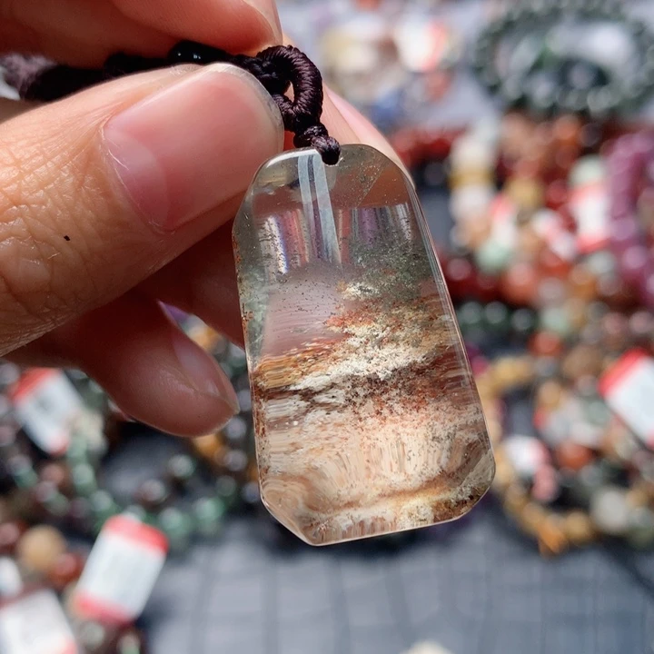 水晶吊坠(不含链)未镶嵌