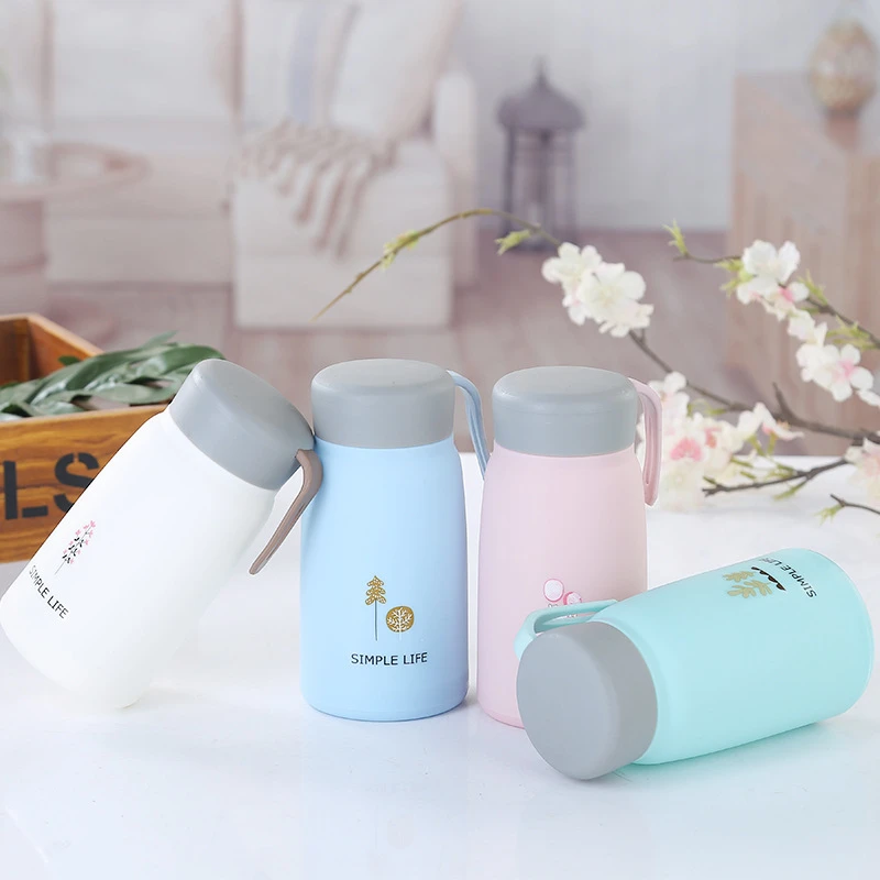 卡通小Q杯便捷时尚可爱小礼品杯男女情侣玻璃杯商务活动水杯地推