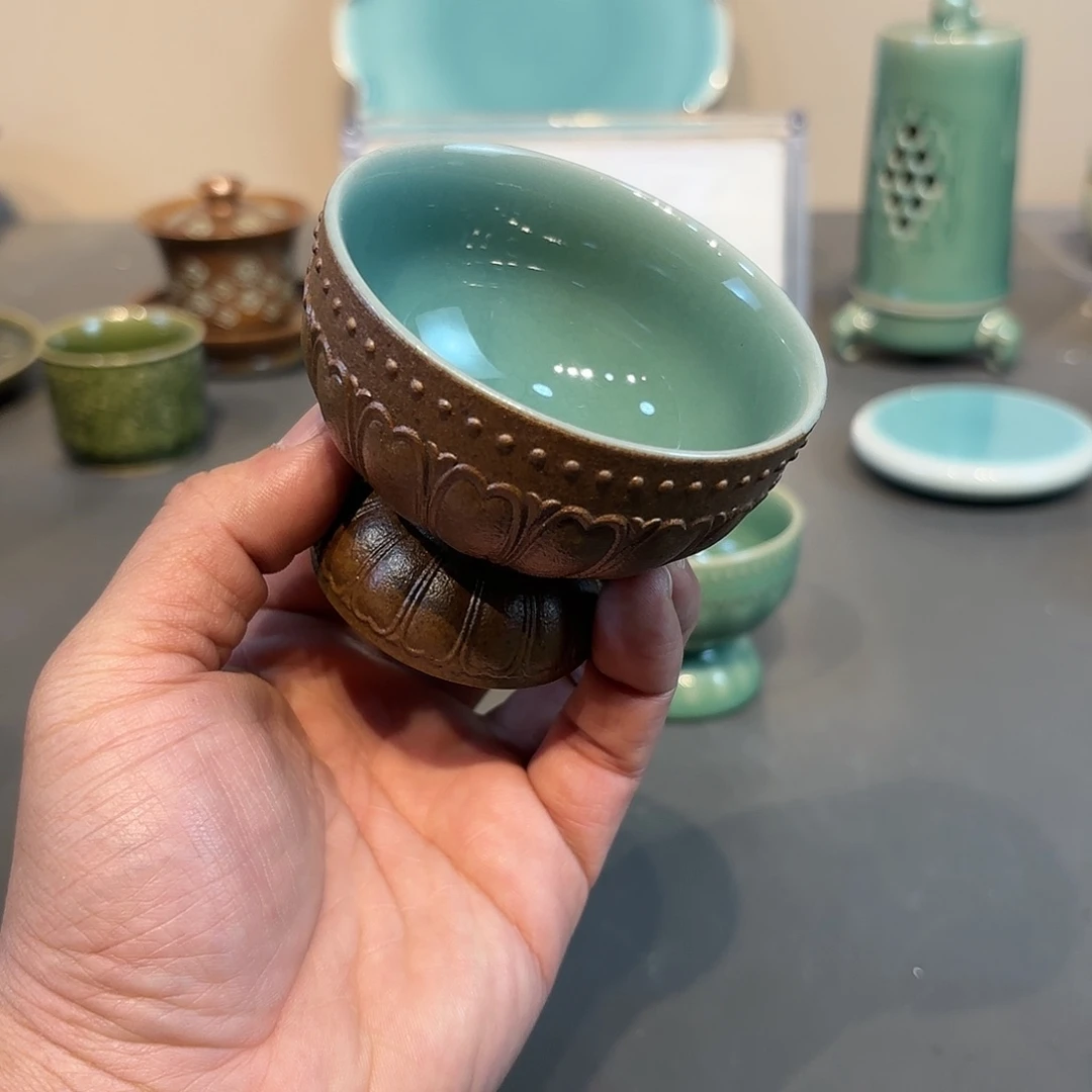 瓷片龙泉青瓷福利青瓷