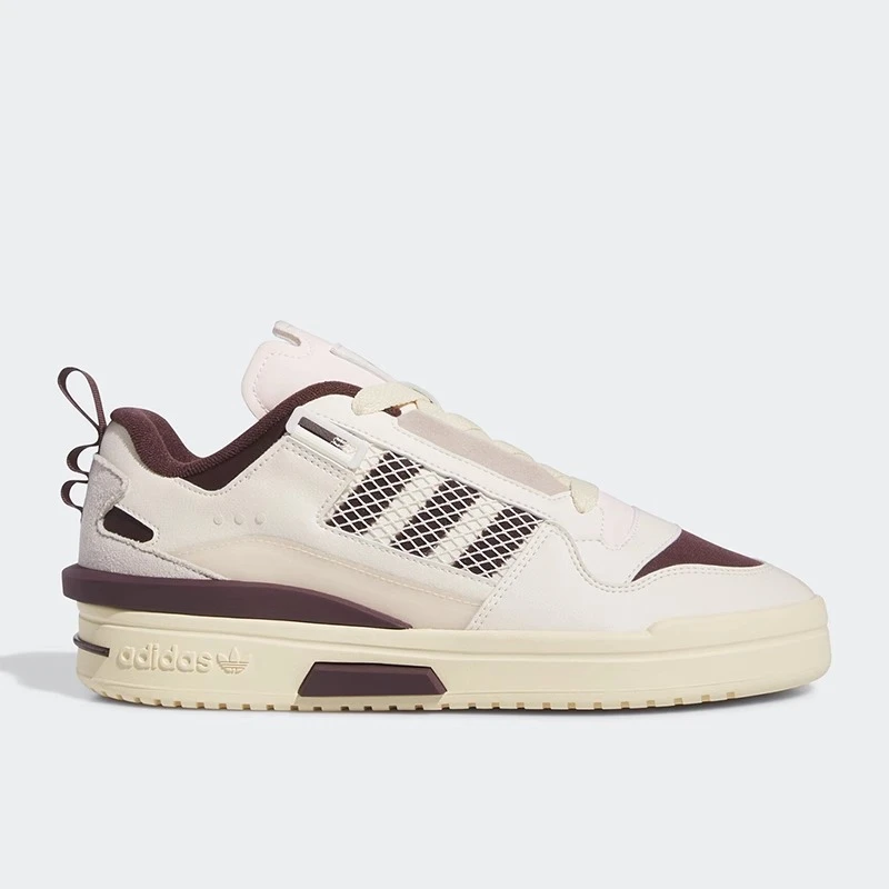 【无盒】adidas originals 防滑 低帮 板鞋男女同款白棕IE7114