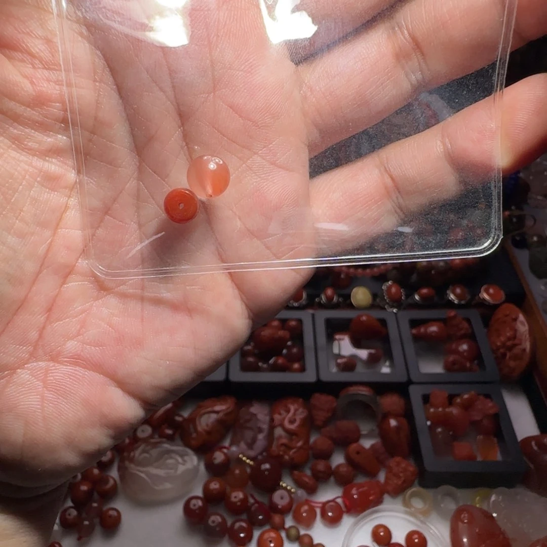 手串未镶嵌南红玛瑙小**棉