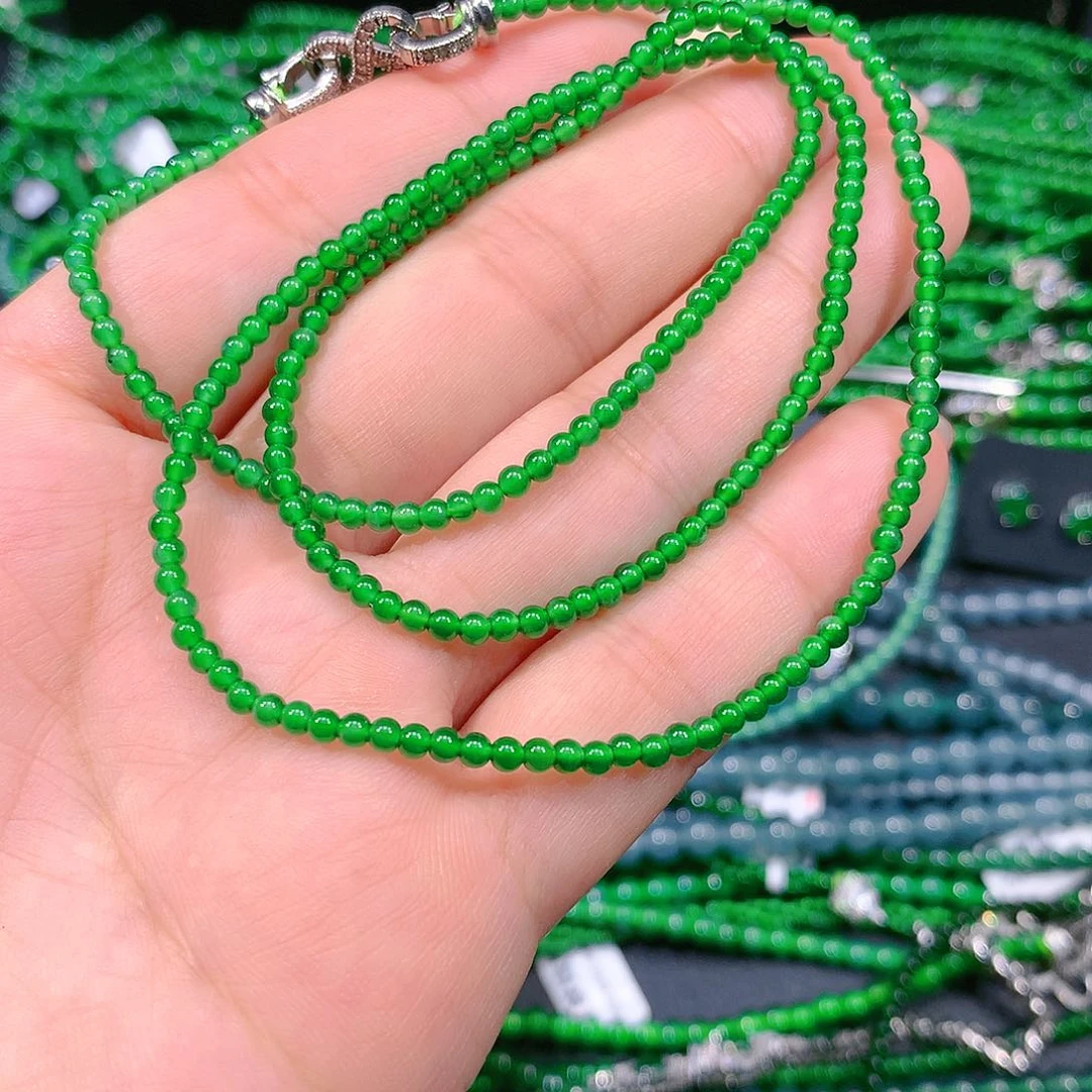 翡翠手链未镶嵌天然