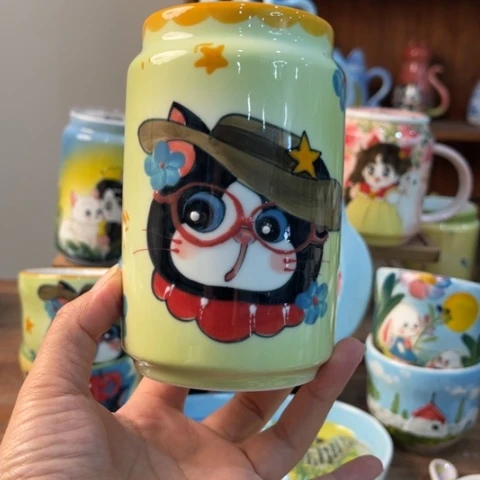 炉景德镇釉下手绘陶瓷