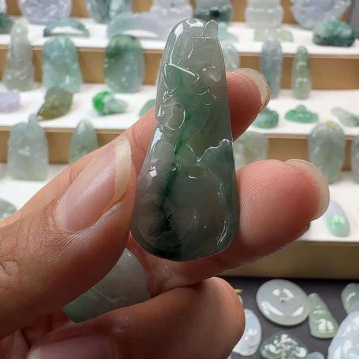 项链未镶嵌翡翠翡翠