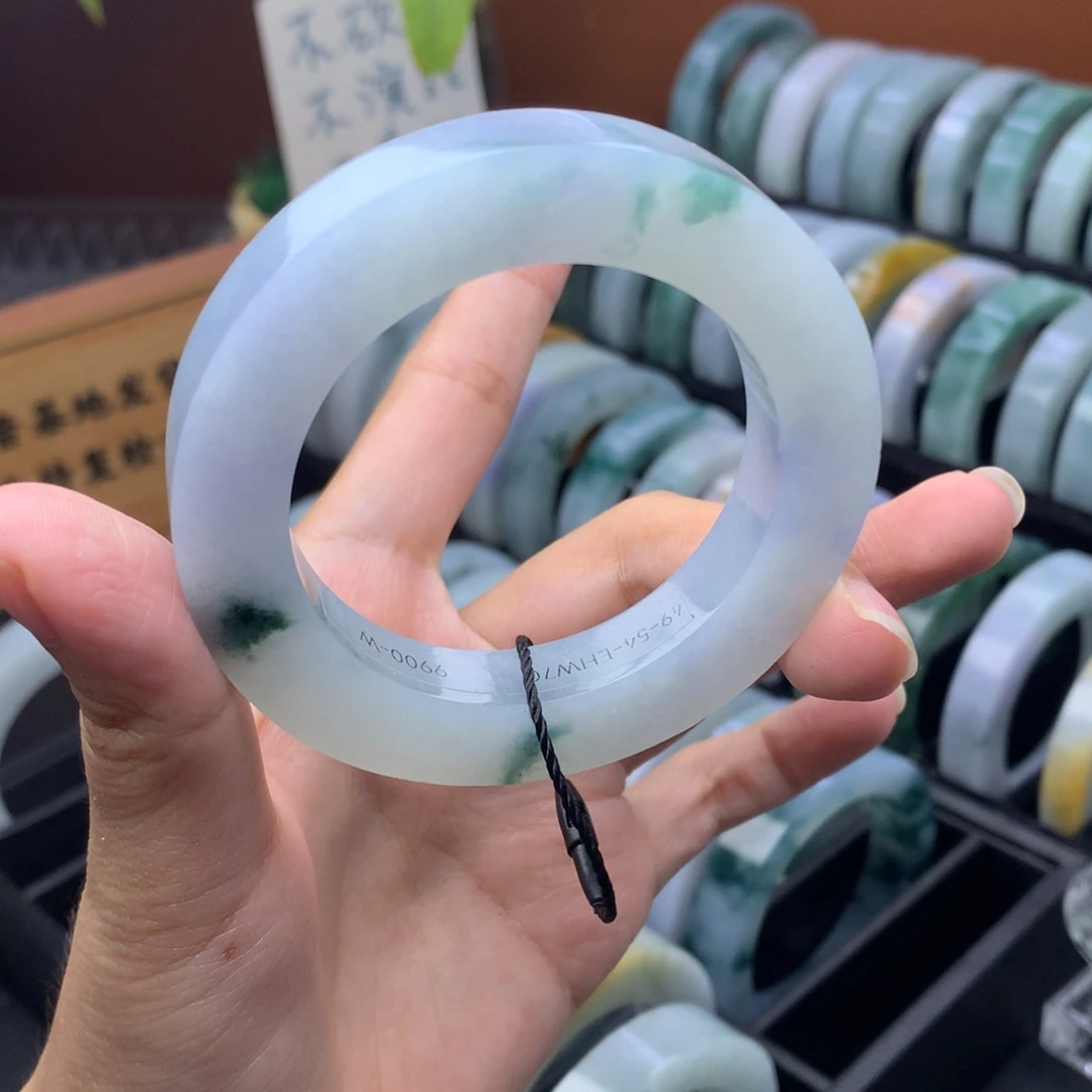 未镶嵌定制手镯定制翡翠定制49-54