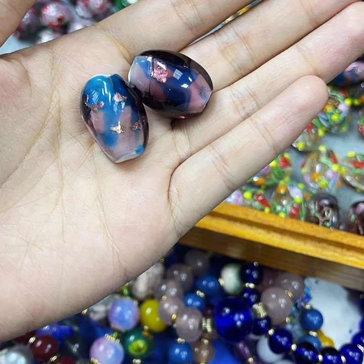 琉璃纯铜锡合金纯铜耳钉
