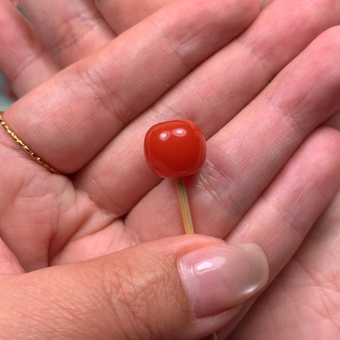 未镶嵌珠子南红玛瑙烧****_