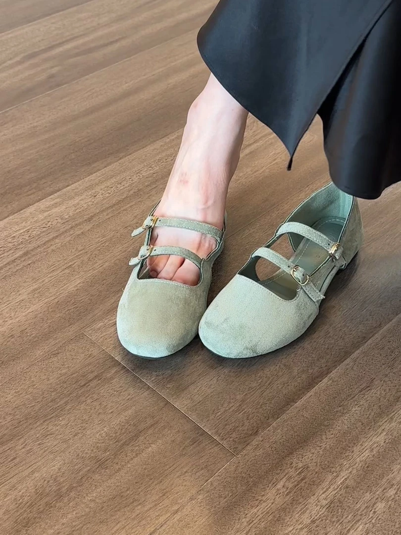 BANFANG女鞋|1cm|爆款同款平底女明星同款百搭纯色小单鞋