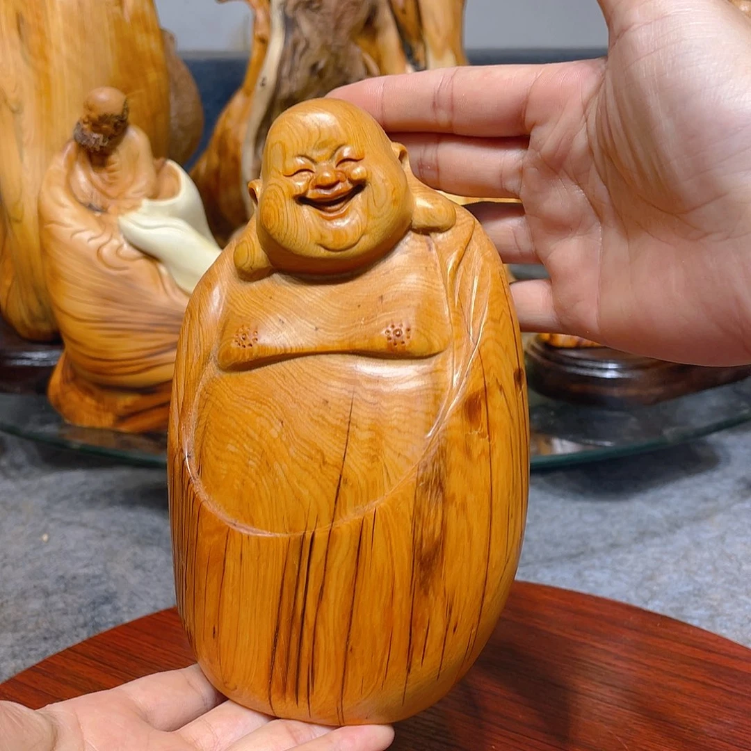 柏木崖柏木手把件摆件