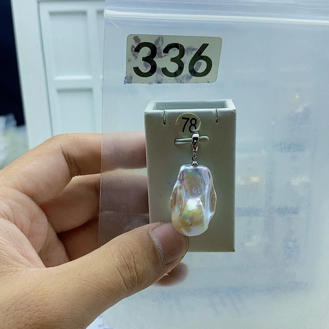 合金淡水珍珠颈饰