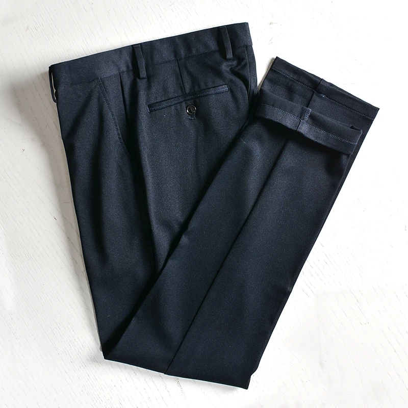 男装尾货青年秋冬季修身厚休闲长裤0006