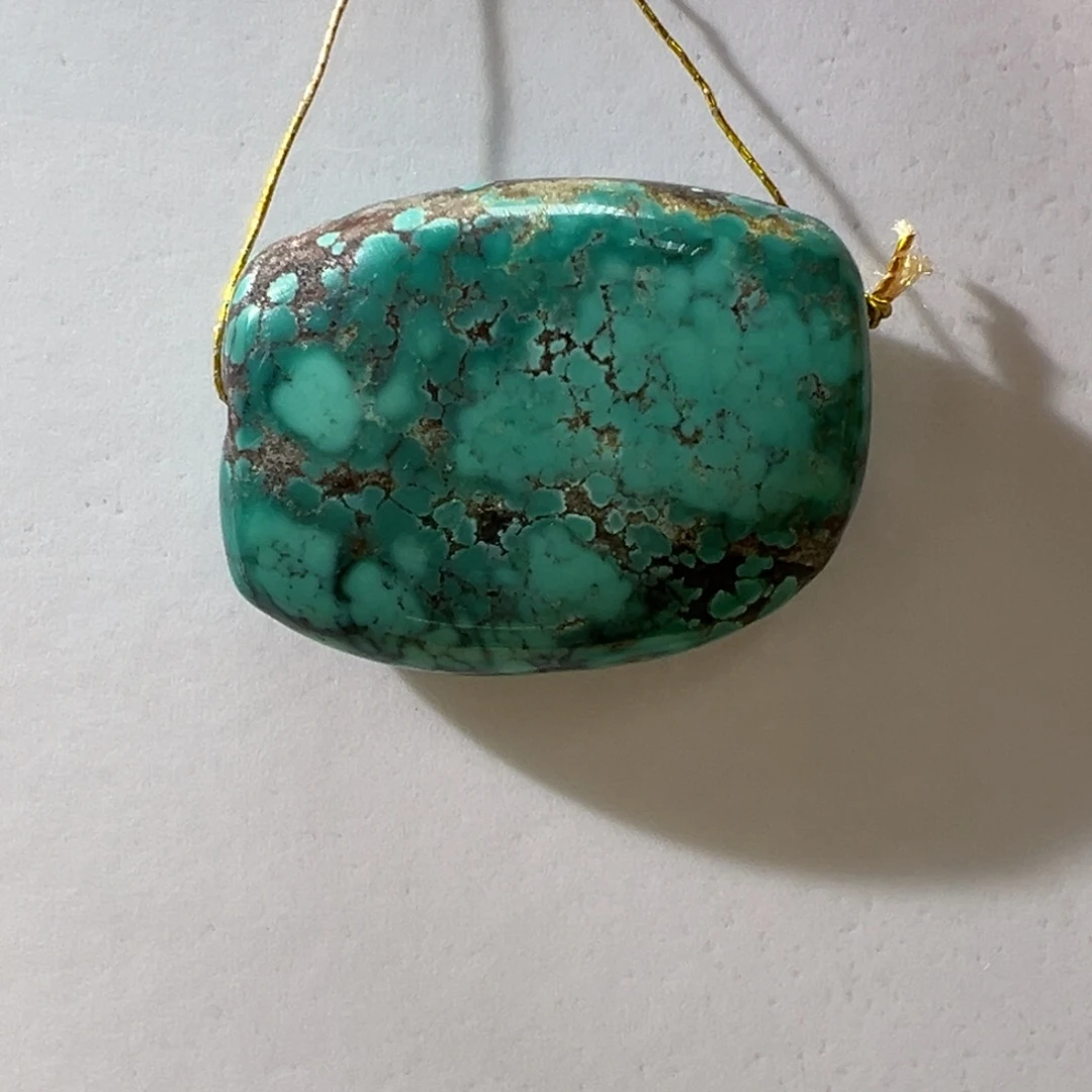 绿松石未镶嵌挂件