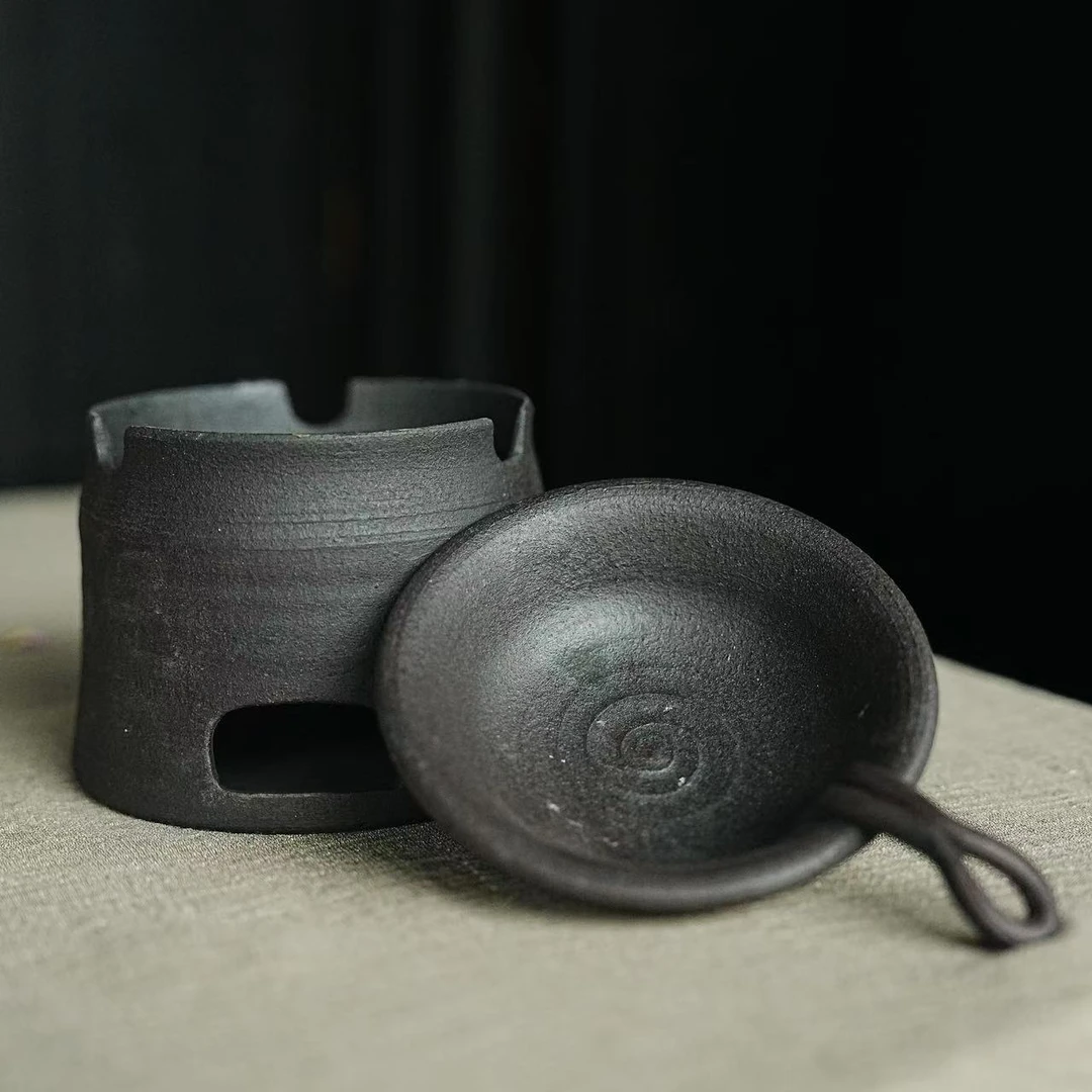 小喜宅 （微瑕）塔塔烤茶器（高度8cm，只能用燃料罐）