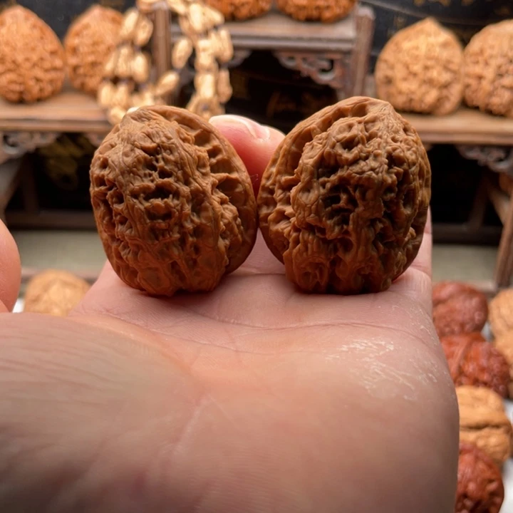 吊坠文玩核桃将军膀38