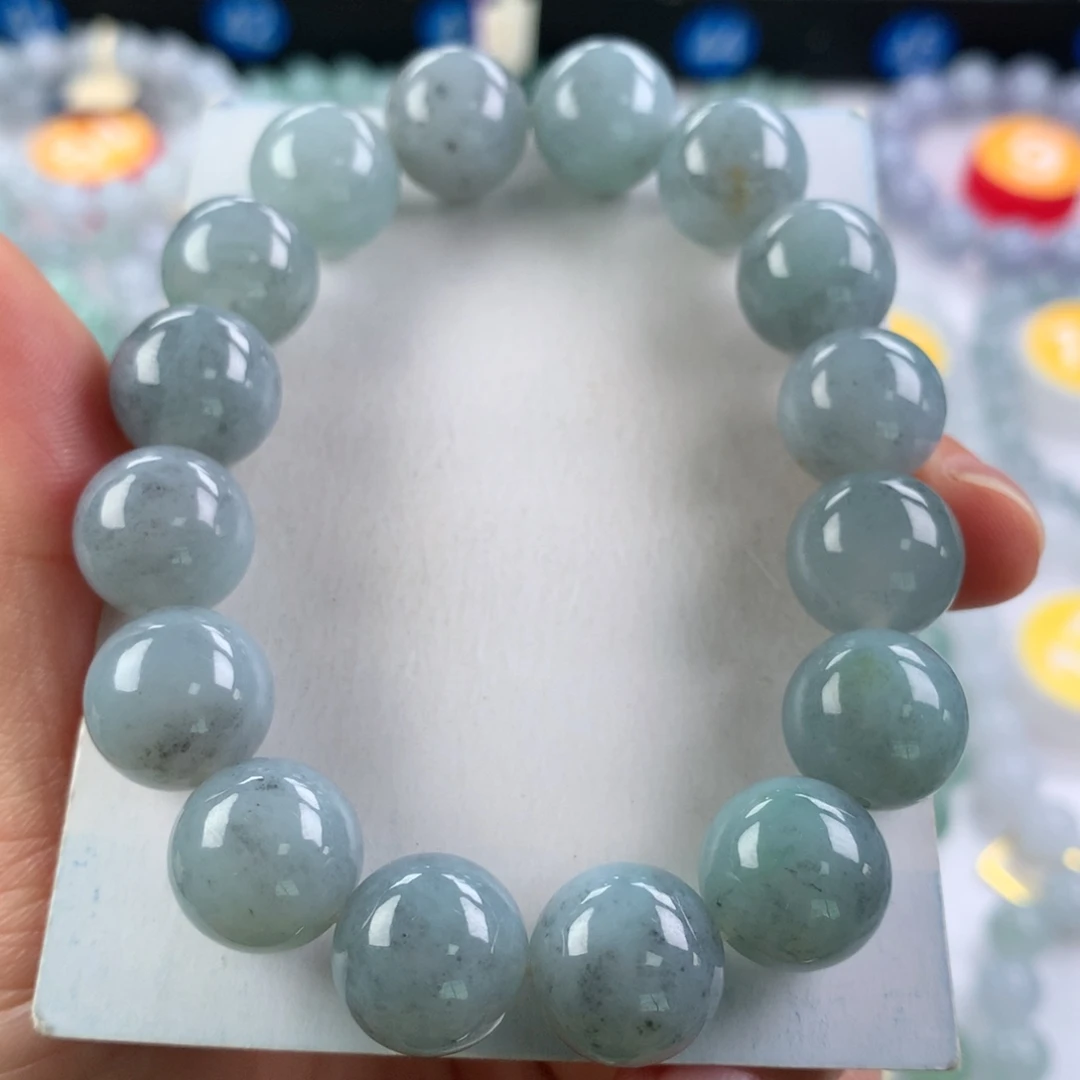 翡翠未镶嵌手链卡13