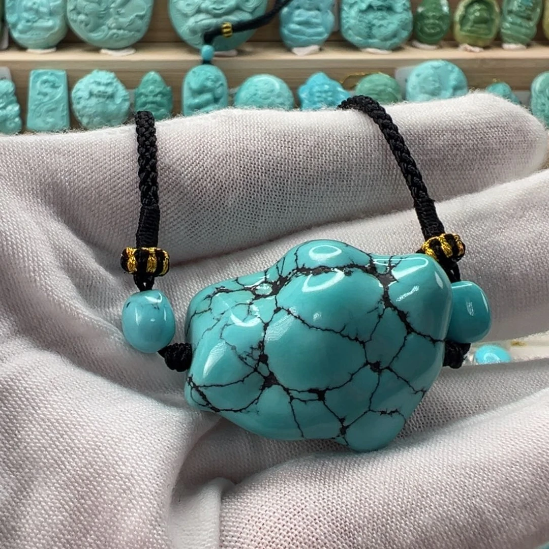 未镶嵌绿松石随形25mm