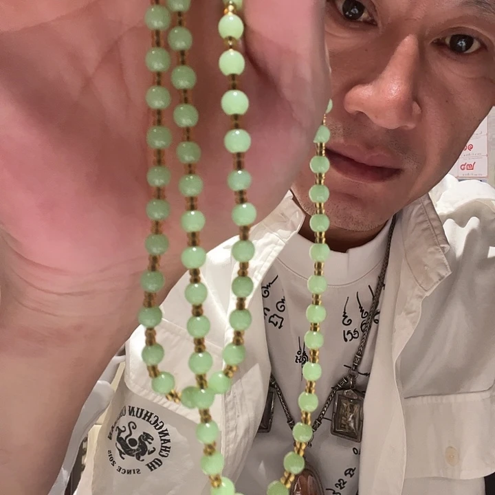 仿珍珠纯铜锡合金纯铜泰泰牌单挂链一条