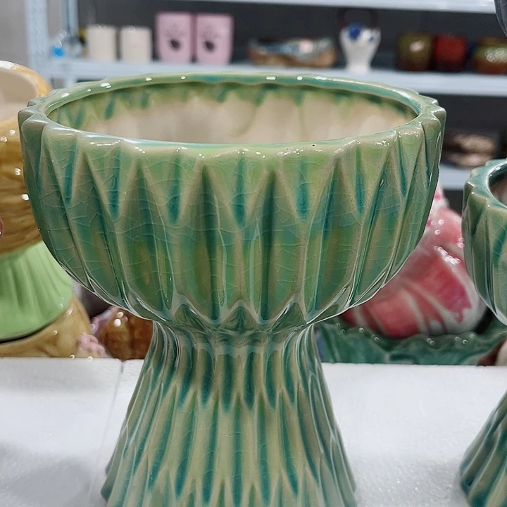 多肉陶瓷花盆满10元包邮