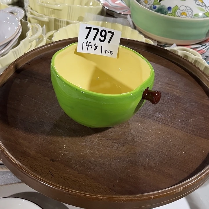 瓷微瑕外贸餐具7797