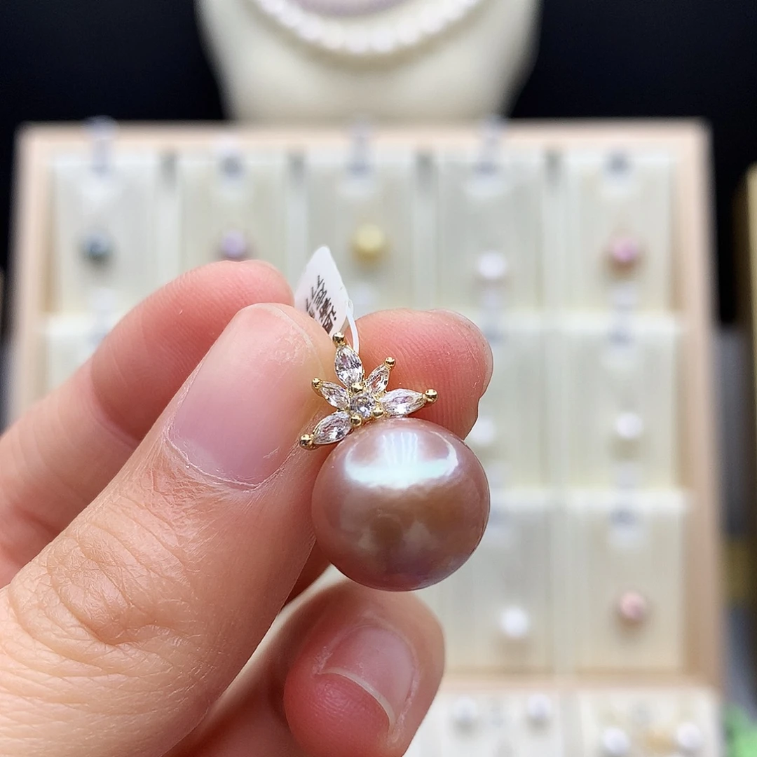 淡水珍珠颈饰合金